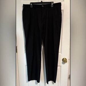 Men’s Haggar Black Dress Pants Cool 18 Pro - 38 x 32